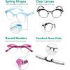 imageEyekepper 4pack Round Reading Glasses Women Small Lens Readers 004 Pack Mix Color