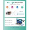 imageEyekepper 4pack Round Reading Glasses Women Small Lens Readers 00Blue Light Blocking Reading Glasses