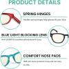 imageEyekepper 4pack Round Reading Glasses for Women Reading  Oversized Ladies Readers 27512 Pack Mix  Uvr089