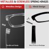 imageEyekepper 5 Pack Oversized Reading Glasses  Retro Readers for Women Include Sunshine Readers 2006 Pack Mix Color
