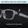 imageEyekepper 5 Pack Reading Glasses for Men Includes Reader Sunglasses Spring Hinges Classic Cheater Glasses 2506 Pack Mix Color  Nr032