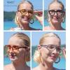 imageEyekepper 5Pack Design Eyeglasses for Women Include SunglassesBlue Light Blocking Reading Glasses