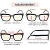 imageEyekepper 5Pack Design Eyeglasses for Women Include SunglassesBlue Light Blocking Reading Glasses