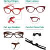 imageEyekepper 5pack Reading Glasses For Women Stylish Readers 355 Pack Mix Color