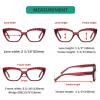 imageEyekepper 5pack Reading Glasses For Women Stylish Readers 355 Pack Mix Color