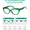 imageEyekepper 5pack Reading Glasses For Women Stylish Readers 355 Pack Mix Color