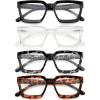 imageEyekepper 4 Pack Reading Glasses Women Oversize Frame Ladies Readers 2254pcsmix
