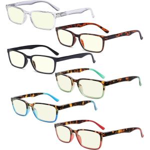 imageEyekepper 3pack Design Reading Glasses Stylish Readers for Women Reading 200Blue Light Blockingb406 Pairs