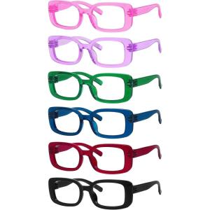 imageEyekepper 4 Pack Classic Reading Glasses for Women and Men Include Reading Sunglasses TwoTone Readers 2506 Pack Mix Color  a