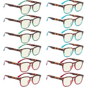 imageEyekepper 4pack Round Reading Glasses for Women Reading  Oversized Ladies Readers 27512 Pack Mix  Uvr079d