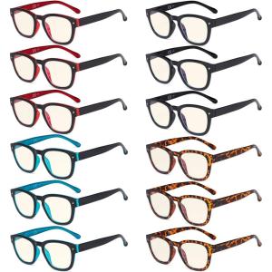 imageEyekepper 4pack Round Reading Glasses for Women Reading  Oversized Ladies Readers 27512 Pack Mix  Uvr089