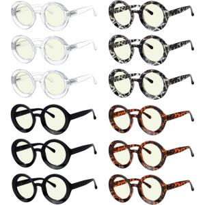 imageEyekepper 4pack Round Reading Glasses for Women Reading  Oversized Ladies Readers 27512 Pack Mix  Uvr9109
