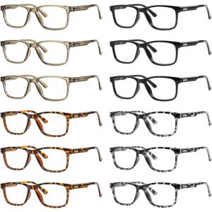 imageEyekepper Design Reading Glasses 4Pack Readers for Men and Women 20012 Pack Mix Color  R005n