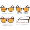imageEyekepper 4 Pack Oversized Blue Light Filter Glasses  Cat Eye Design Computer Reading Glasses for Women Anti Screen Glare Blocking Digital Blue Rays 000Blue Light Blockingb984 Pairs