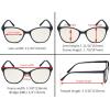 imageEyekepper 4 Pack Oversized Blue Light Filter Glasses  Cat Eye Design Computer Reading Glasses for Women Anti Screen Glare Blocking Digital Blue Rays 000Blue Light Blockingb404 Pairs