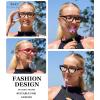 imageEyekepper 4Pack Reading Glasses Blue Light Blocking Women Cateye Readers 00Blue Light Blocking Reading Glasses