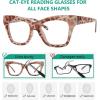 imageEyekepper 4pack Cat Eye Reading Glasses Blue Light Blocking Women Readers 05010 Pack Mix  R2111