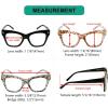 imageEyekepper 4pack Cat Eye Reading Glasses Blue Light Blocking Women Readers 05010 Pack Mix  R2111