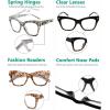 imageEyekepper 4pack Cat Eye Reading Glasses Blue Light Blocking Women Readers 05010 Pack Mix  R2111