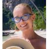 imageEyekepper 4pack Cat Eye Reading Glasses Blue Light Blocking Women Readers 0505 Pack Mix Color