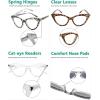 imageEyekepper 4pack Reading Glasses Blue Light Blocking Cateye Computer Glasses Readers Women 005pcsmix