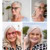imageEyekepper 4pack Reading Glasses Blue Light Blocking for Women Cateye Style Rhinestone Readers4 Pack Mix Color