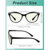 imageEyekepper 4pack Reading Glasses Blue Light Blocking for Women Cateye Style Rhinestone ReadersBlue Light Blocking Reading Glasses