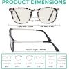 imageEyekepper 5 Pack Computer Reading Glasses Cat Eye Blue Light Blocking Readers 00012 Pack Mix  Uvrj003