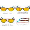 imageEyekepper 5 Pack Computer Reading Glasses Cat Eye Blue Light Blocking Readers 000Blue Light Blockingb905 Pairs