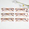 imageEyekepper 5Packs Metalless Design Reading Glasses for Women Screwless Spring Hinges Ladies Readers 306 Pairs Brown