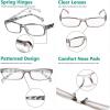 imageEyekepper 5Packs Metalless Design Reading Glasses for Women Screwless Spring Hinges Ladies Readers 306 Pairs Grey