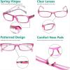 imageEyekepper 5Packs Metalless Design Reading Glasses for Women Screwless Spring Hinges Ladies Readers 306 Pairs Purple