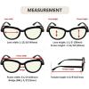 imageEyekepper 5pack Reading Glasses for Women Design Cateye ReadersBlue Light Blocking Reading Glasses