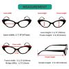 imageEyekepper 5pack Reading Glasses for Women Small Lens Cateye Readers5 Pack Mix Color