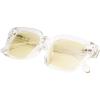 imageEyekepper Ladies Computer Glasses  Blue Light Filter Readers Women  UV420 Protection Oversized Square Design Reading Eyeglasses  Black 050Redbb60 Lens