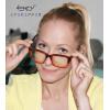 imageEyekepper Ladies Computer Glasses  Blue Light Filter Readers Women  UV420 Protection Oversized Square Design Reading Eyeglasses  Black 050Tortoisebb40 Lens