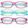 imageEyekepper Multipack tinted Blue Light Blocking Reading Glasses for Women Men Readers Computer EyeglassesG3 Packmix