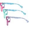 imageEyekepper Multipack tinted Blue Light Blocking Reading Glasses for Women Men Readers Computer EyeglassesG3 Packmix