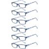 6 Pairs Blue