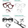 imageEyekepper 4 Packing Round Reading Glasses Women Large Frame Stylish Readers 1504pcsmix