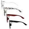 imageEyekepper 4 Packing Round Reading Glasses Women Large Frame Stylish Readers 150Blue Light Blockingb404 Pairs