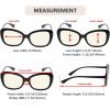 imageEyekepper 4Pack Chic Reading Glasses for Women Oversized ReadersBlue Light Blockingb404 Pairs