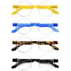 imageEyekepper 4Pack Round Reading Glasses for Women Retro Readers Eyeglasses 150T4pcsmix