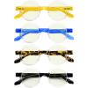imageEyekepper 4Pack Round Reading Glasses for Women Retro Readers Eyeglasses 150Tblue Light Blockingb404 Pairs