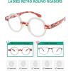 imageEyekepper 4Pack Round Reading Glasses for Women Retro Readers Eyeglasses 150Z4pcsmix