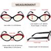 imageEyekepper 4pack Cat Eye Reading Glasses Blue Light Blocking Women Readers 175Blue Light Blocking Reading Glasses