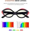 imageEyekepper 4pack Cat Eye Reading Glasses Blue Light Blocking Women Readers 175Blue Light Blocking Reading Glasses