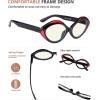 imageEyekepper 4pack Cat Eye Reading Glasses Blue Light Blocking Women Readers 175Blue Light Blocking Reading Glasses