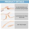 imageEyekepper 4pack Cateye Design Reading Glasses Oversized Readers for Women Reading 1506 Pack Mix Color R2516