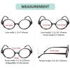 imageEyekepper 4pack Reading Glasses Women Small Lens Round Readers 2004 Pack Mix Color